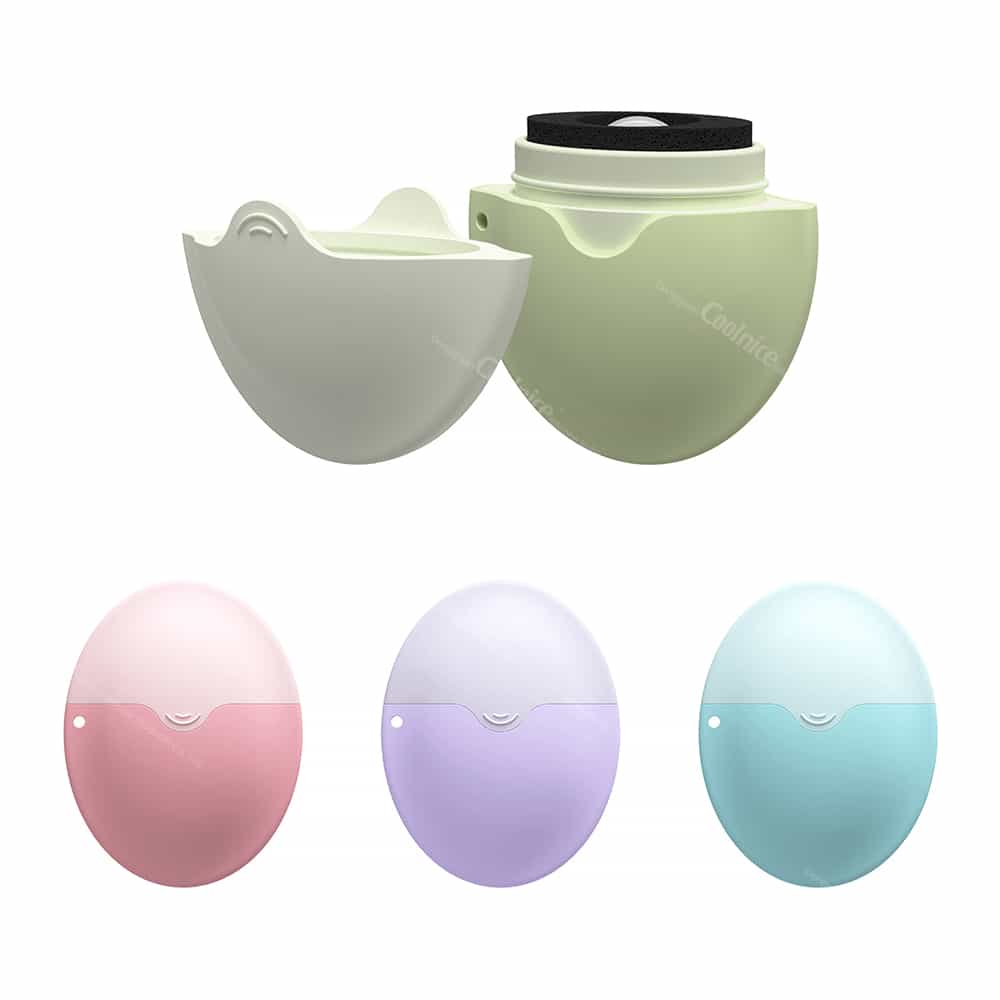 Coolnice silicone sunscreen applicators in pastel colors – ergonomic design for easy, even application