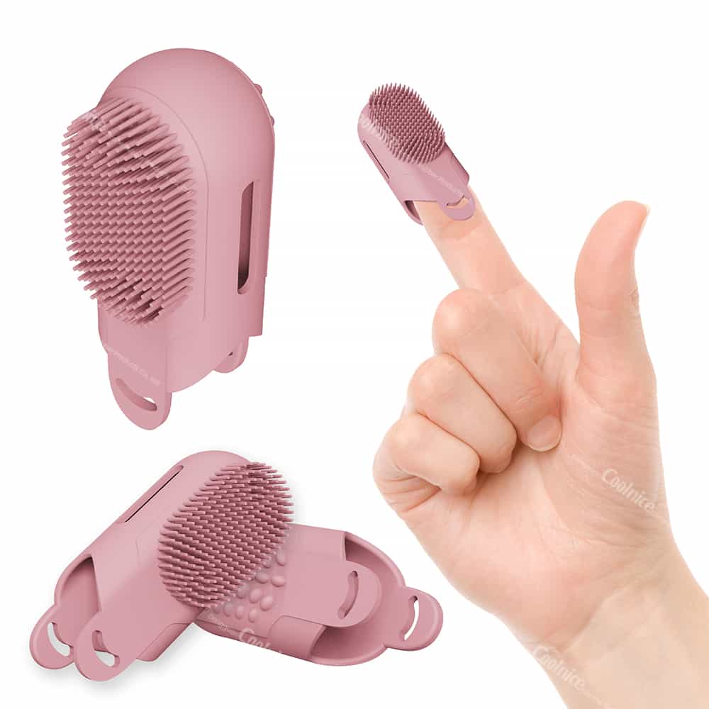 Silicone Finger Scrub - Compact, Soft, and Ergonomic Design