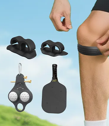 Durable outdoor silicone gear such as shoe covers and sports accessories