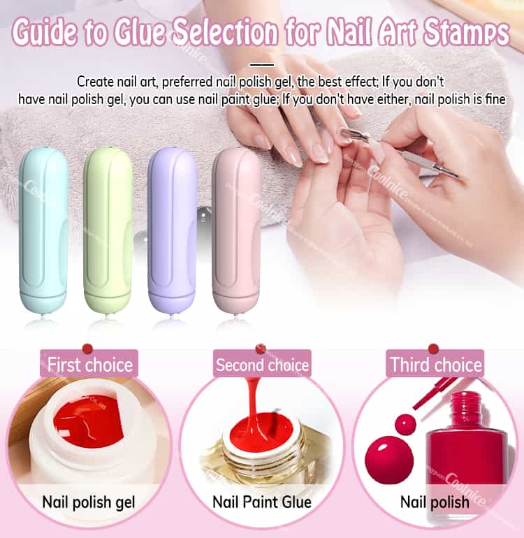 Best Glue Options for Nail Art Stamp Pens - Gel, Glue, or Polish
