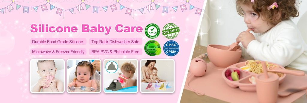 Silicone Baby Care banner