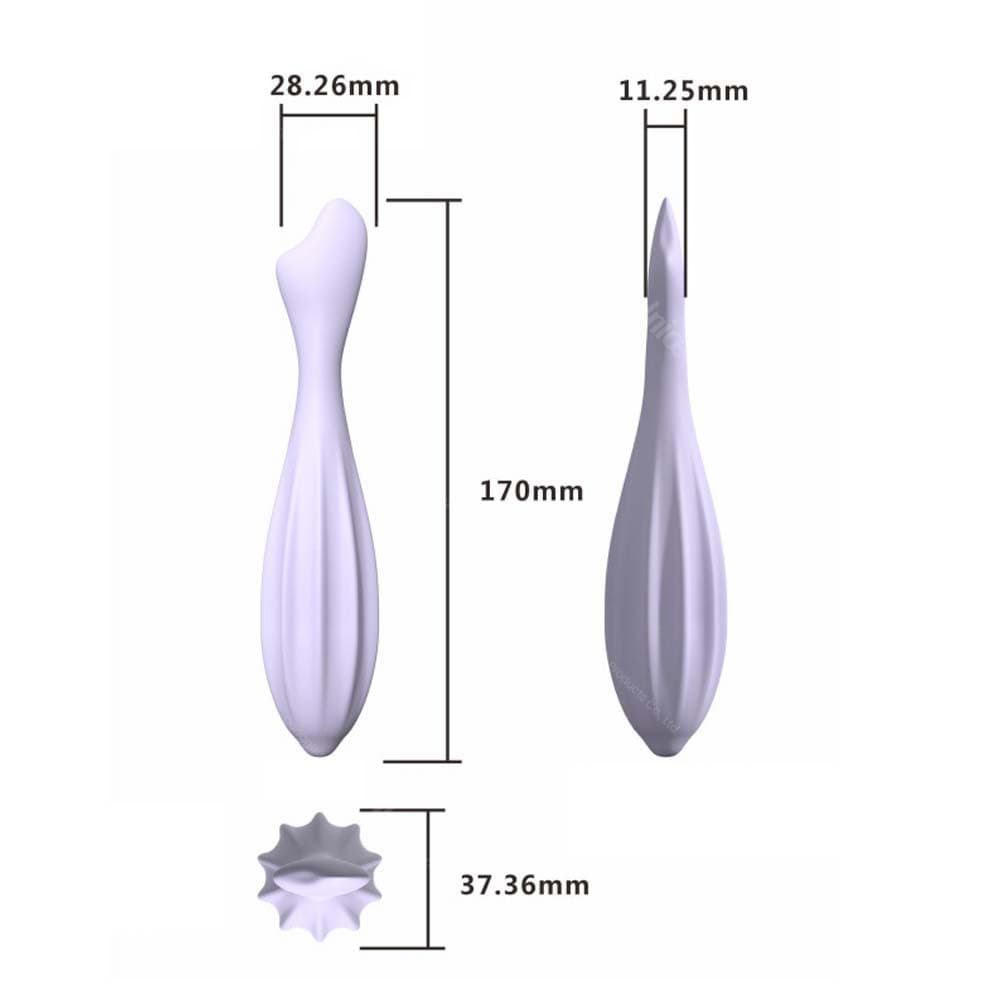 Dimensions of silicone gua sha massage tool