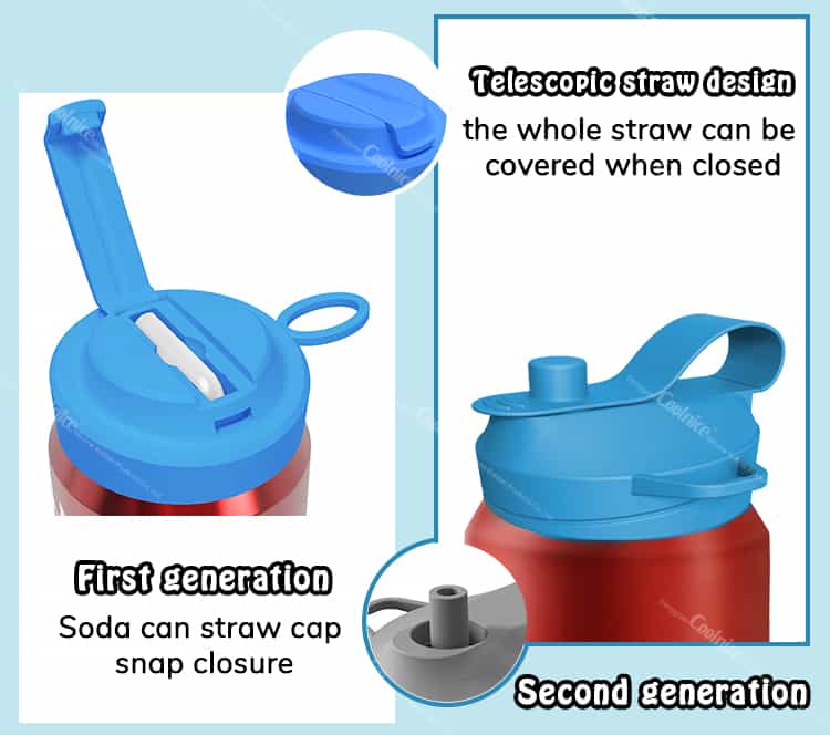 People enjoying drinks with silicone can lids
