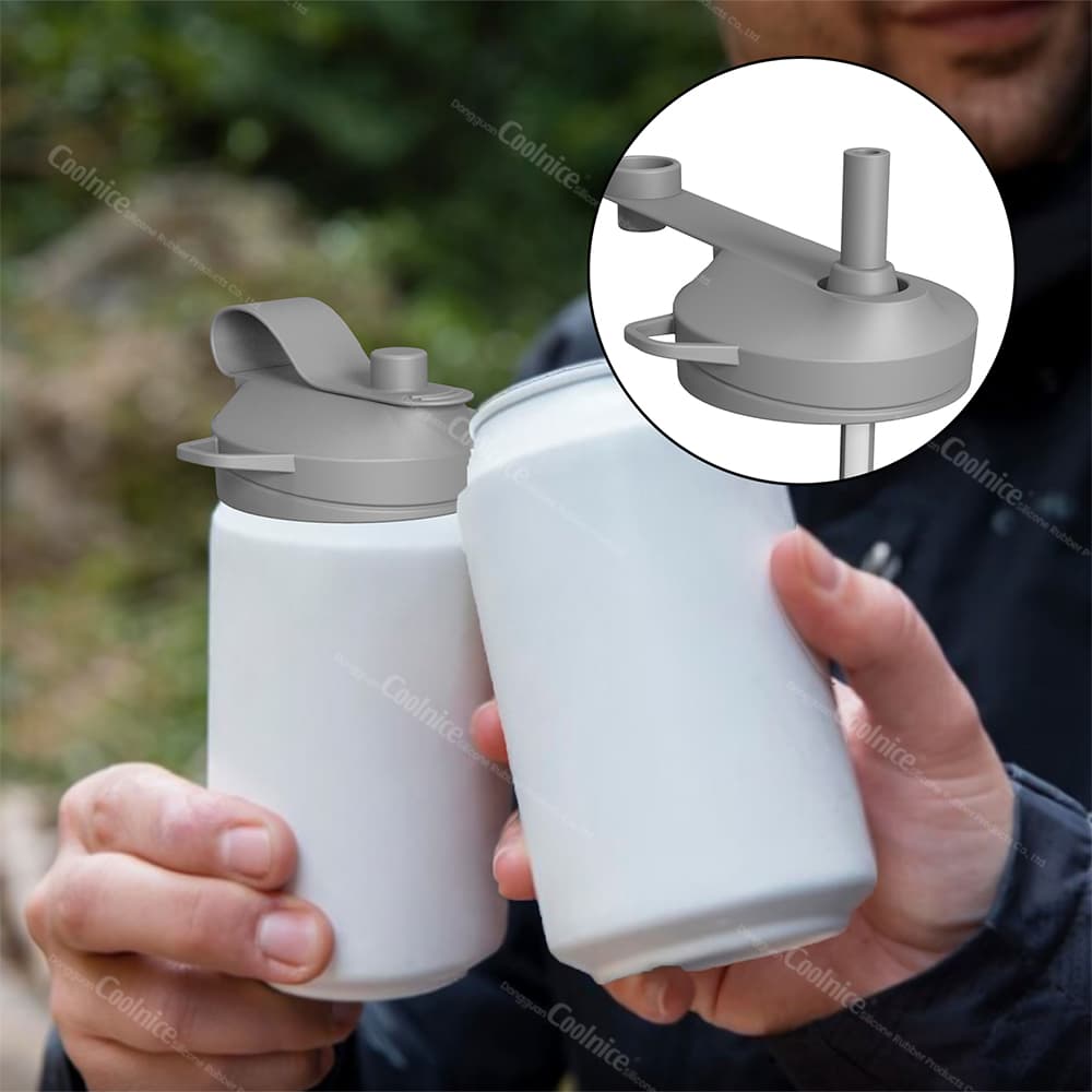 Product parameters of silicone can lid with straw