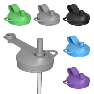 Easy-to-clean silicone soda can lid