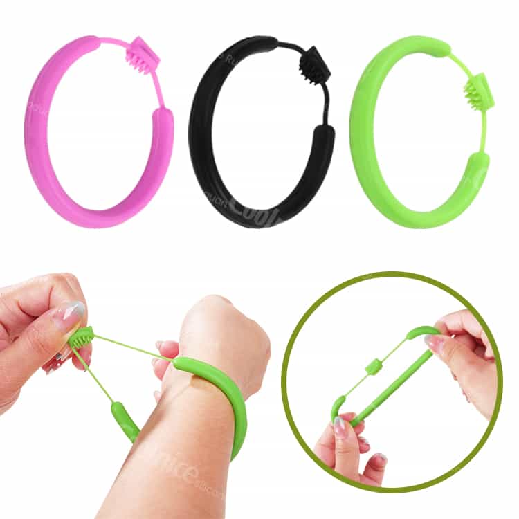Silicone Stress Relief Bracelets in Multiple Colors