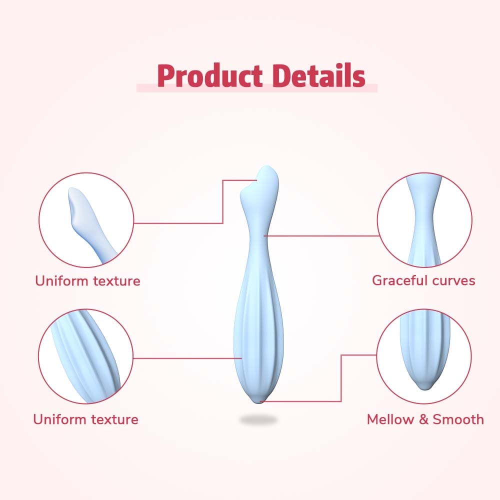 Silicone massage tool design features