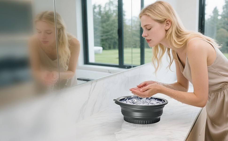 Face Ice Bath is Gaining Popularity in the Western Market