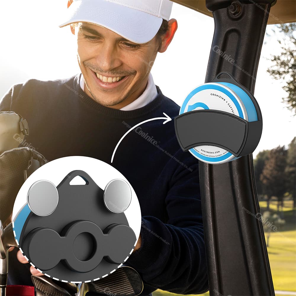 Magnetic Silicone Storage Hanging Box - Golf Cart Mounting