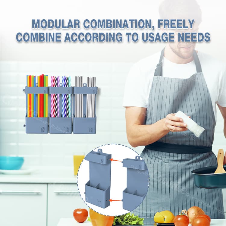 Durable Kitchen Utensil Wall Storage Box | Moisture-Proof