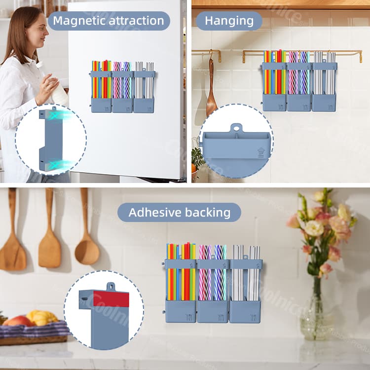 Space Saving Wall Mounted Kitchen Organizer