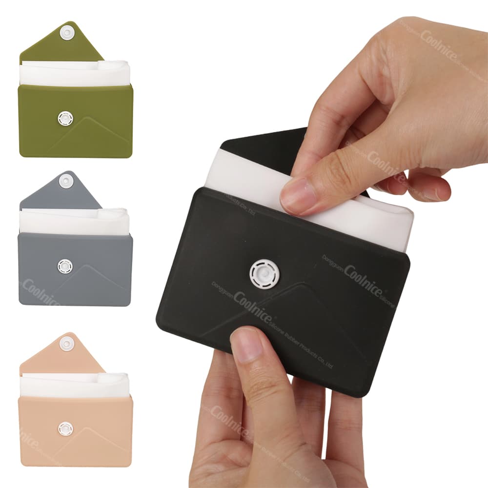 Portable silicone cup in black case, compact size