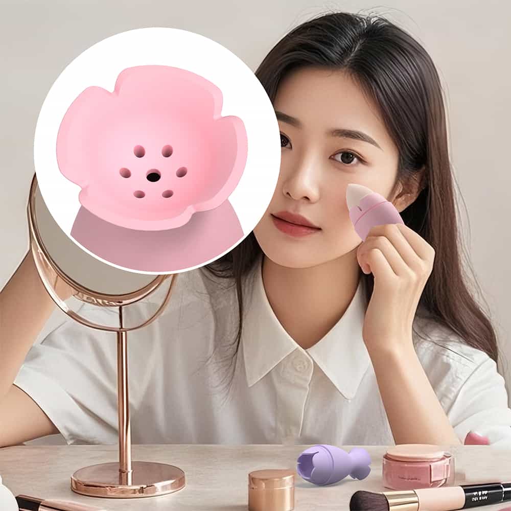 entilation holes design for makeup sponge holder