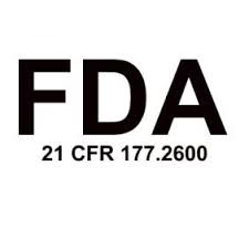 FDA (21 CFR 177.2600)