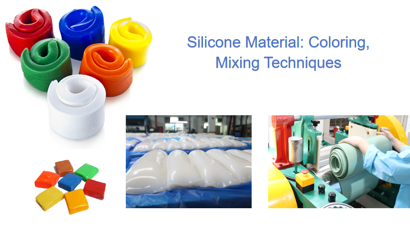 silicone material silicone Coloring Mixing Techniques