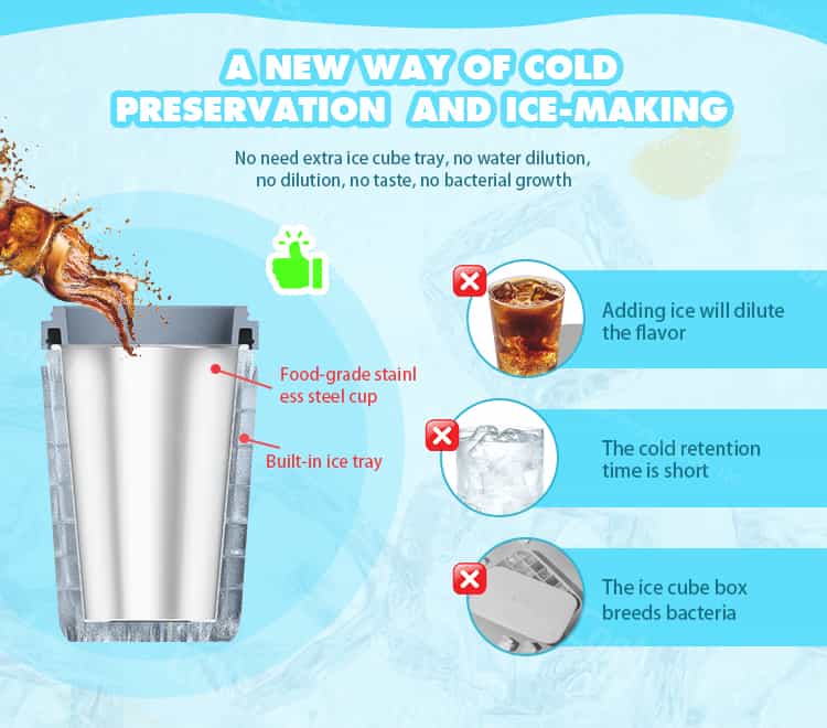 Innovative ice preservation and cooling system