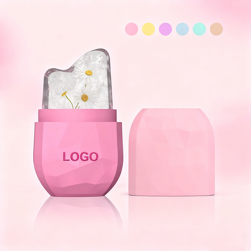 Custom Diamond Cut Silicone Ice Face Roller