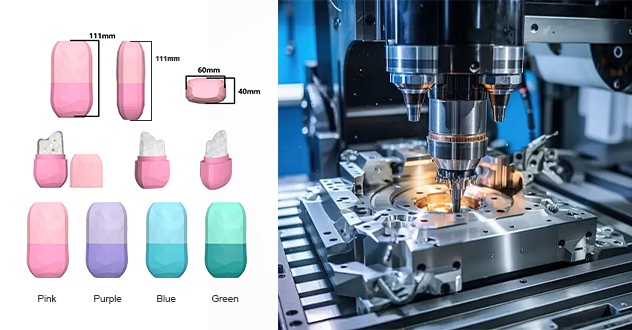 custom silicone ice roller-