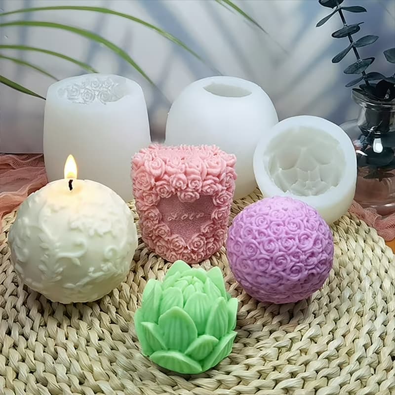 silicone candles molds