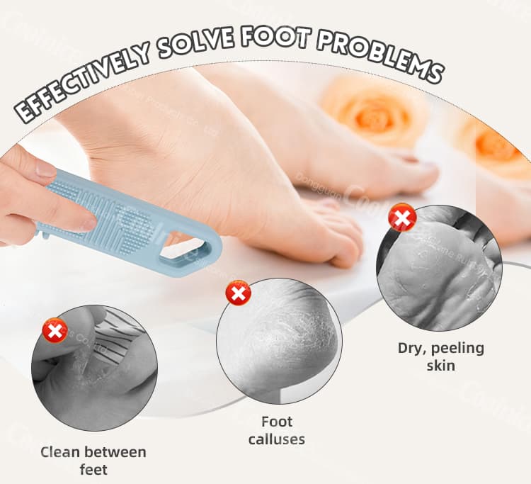 Foot Scrubber Solving Callus and Dry Skin Problems