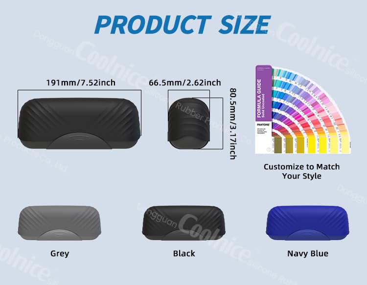 Watch box size and color options with customization