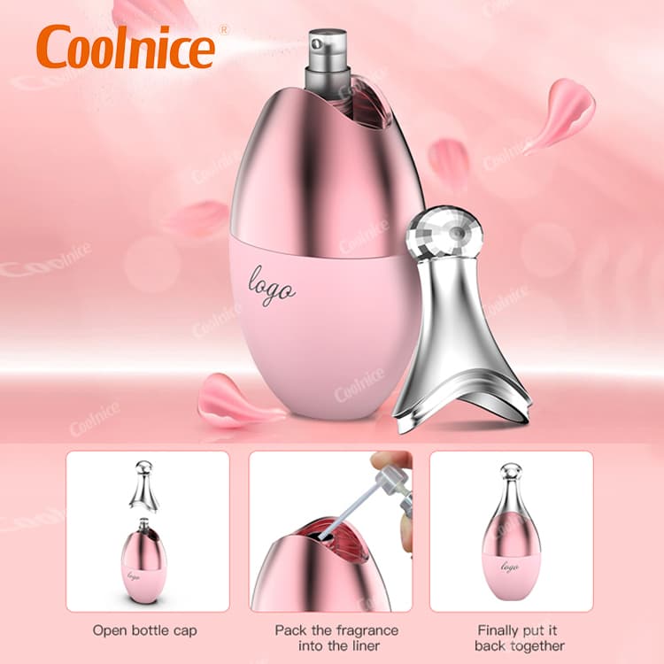 Refillable Perfume Bottle with Elegant Design