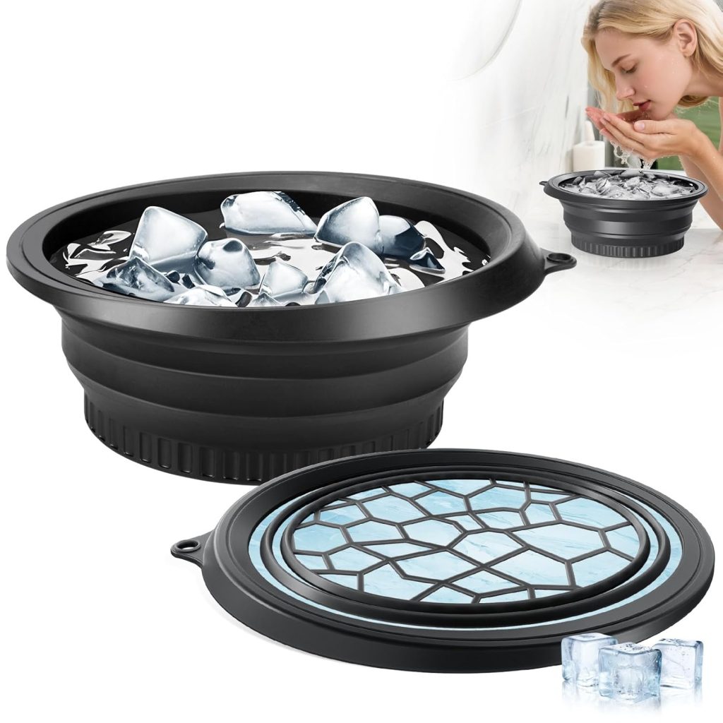 Custom silicone Face Bowl for Ice with Built