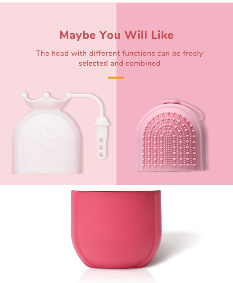 Silicone Ice Roller Head Options