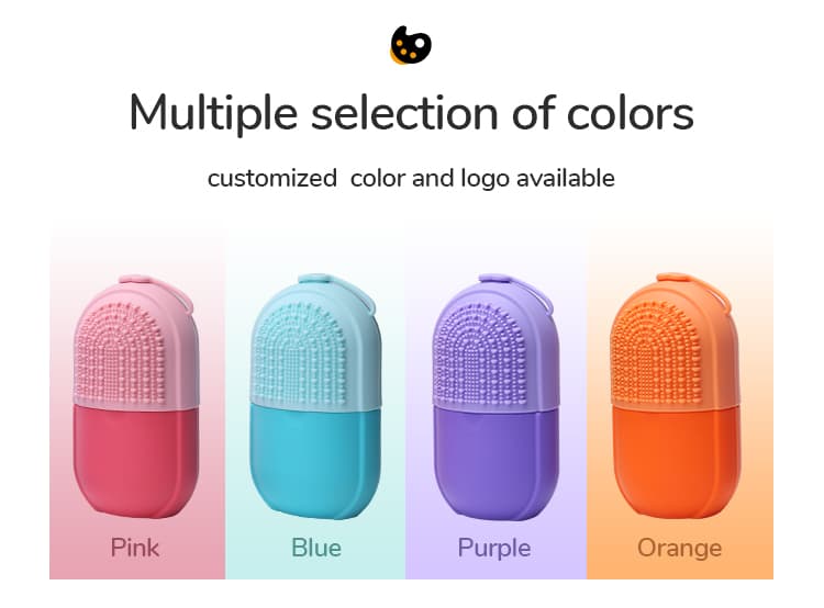 Multiple Color Options of Silicone Ice Roller