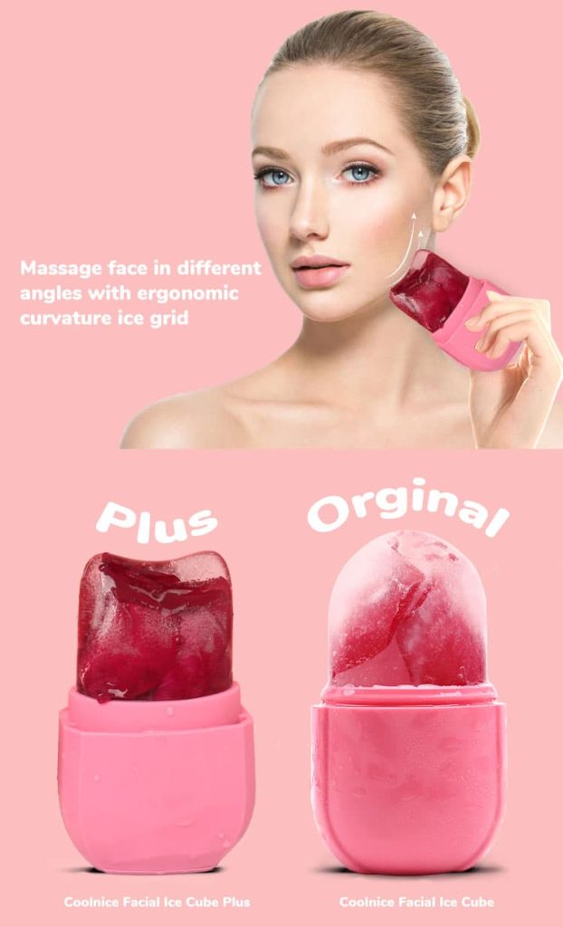 Comparison between Coolnice Facial Ice Cube and Plus version