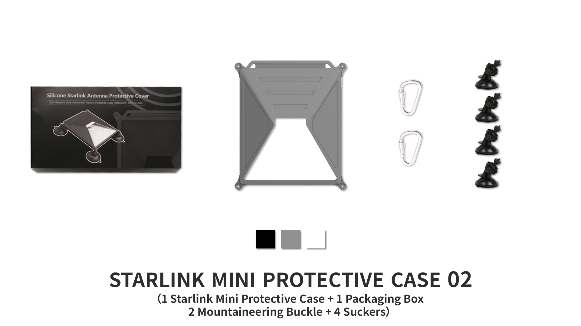 Starlink Mini Protective Case packaging box design