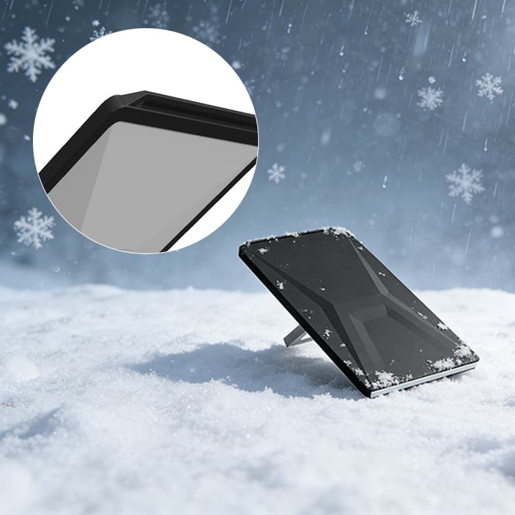 Starlink Gen 3 silicone protective case with reinforced corner and snow-resistant angled design