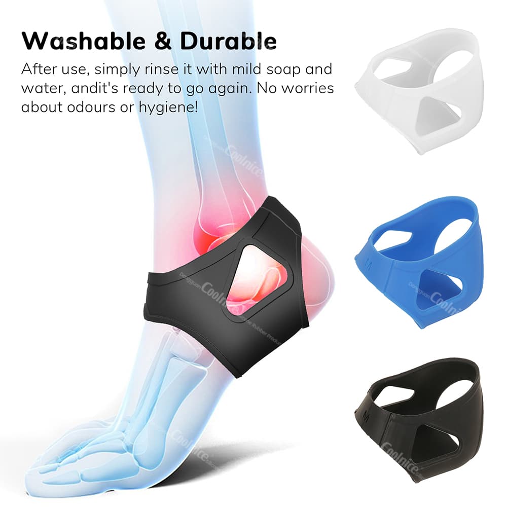 Washable Durable Silicone Heel Protector