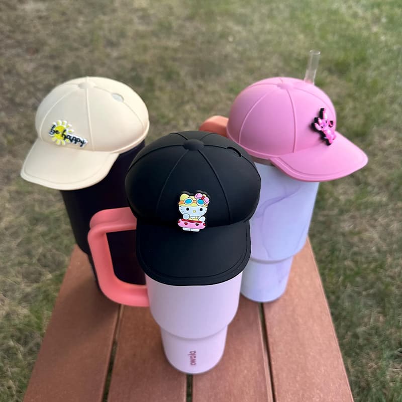 custom silicone mug and cup lids