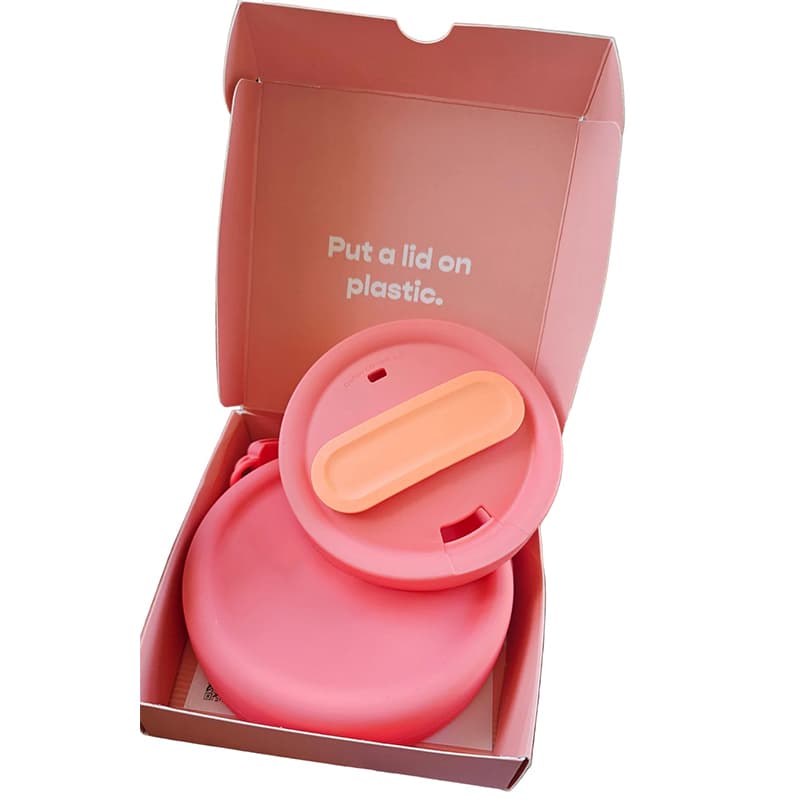 custom silicone coffee cup lid