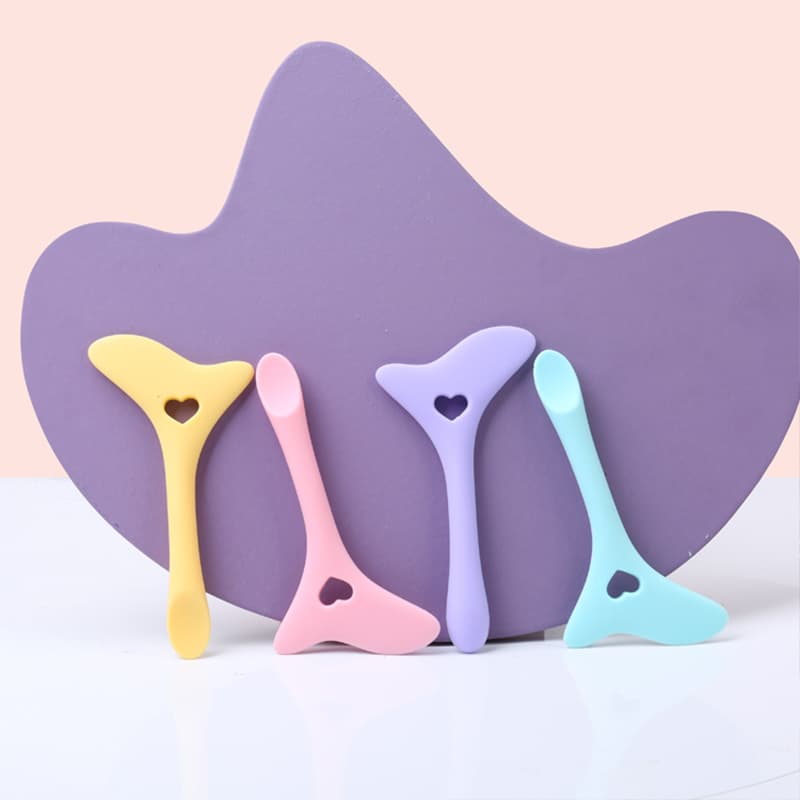 Custom silicone eye makeup stencils for precise eyeliner and eyeshadow