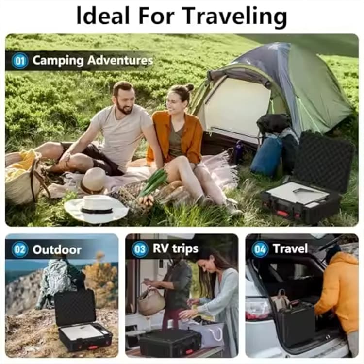 Starlink hard case for camping and RV travel