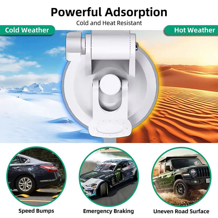 This Starlink Mini case offers an innovative mounting system that includes a special bracket and suction cups, providing a secure attachment to different glass surfaces. Whether you’re setting up in your vehicle, RV, or other mobile locations, this case offers stability and protection for your system.