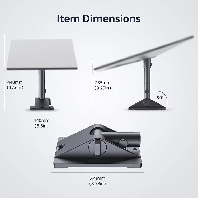 Starlink Mini Mount Kit Dimensions