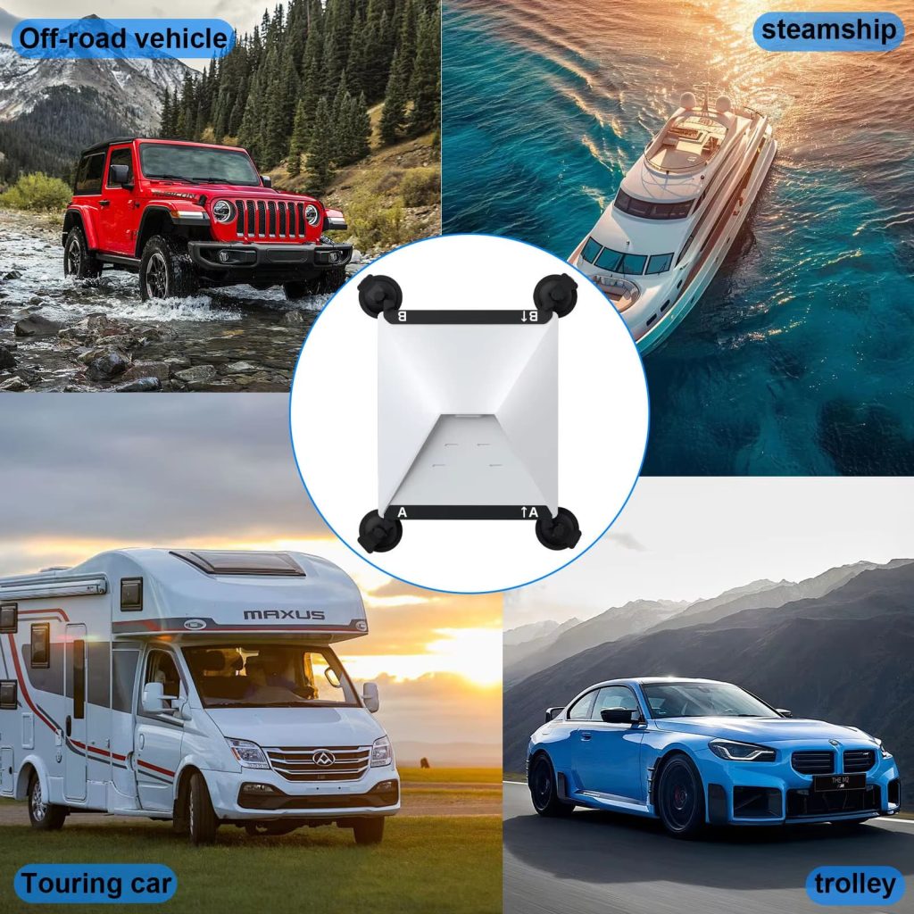 Suction Cup Starlink Mini Mount Installation Process