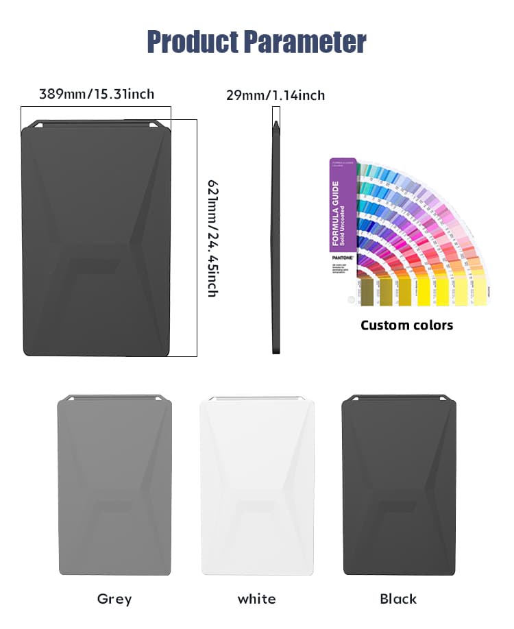 Starlink Gen 3 silicone protective cover with dimensions, thickness, and customizable color options