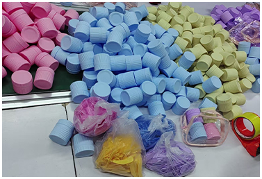 In-house printing lines in the factory