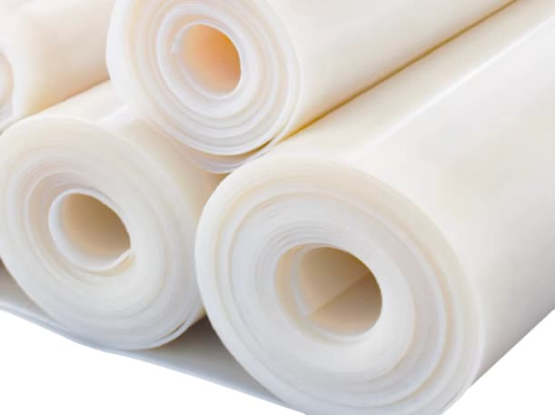 solid silicone material preparation for compression molding