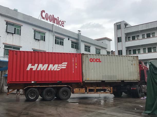 silicone products shipping and logistics after compression molding