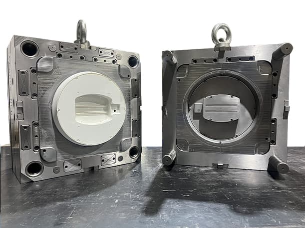 large silicone compression molding metal mold