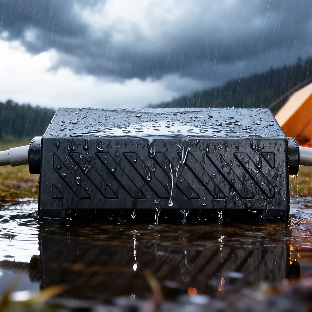 Starlink power adapter silicone protective case rain resistance test