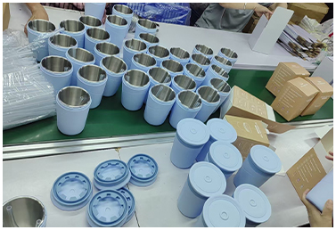 Batch inspection of molded silicone components for OEM production