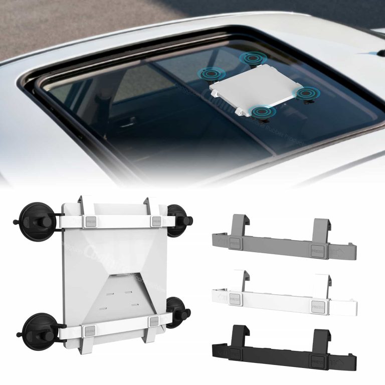 Starlink suction mount adjustable rail with press button detail