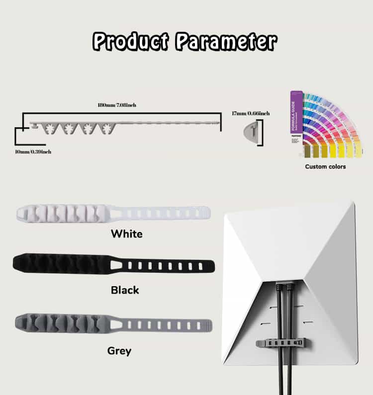 Starlink cable organizer size and color options