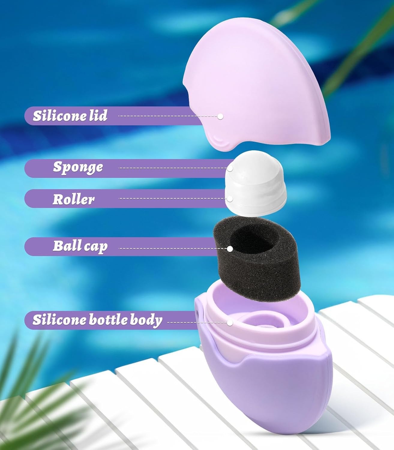 Client reference for custom silicone applicator branding and packaging direction